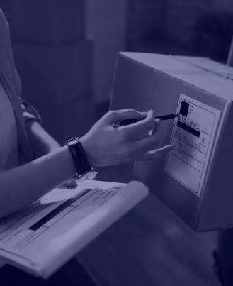 two-delivery-women-cooperating-while-checking-data-packages-office2